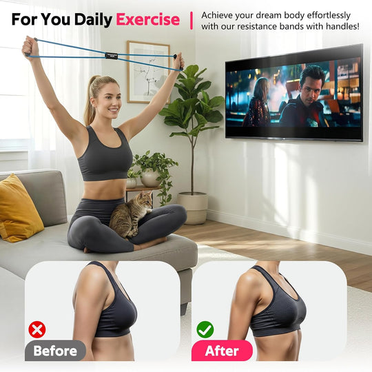 Resistance Bands with Handles