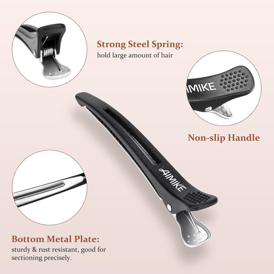 6-Piece Hair Sectioning Clips