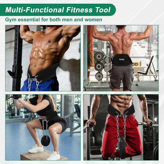 Weight Lifting Belt for Men & Women – Adjustable Gym Belt